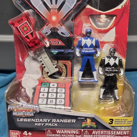 Power Rangers Megaforce Legendary Ranger Key Pack - Red, Blue, Black - Picture 2 of 4